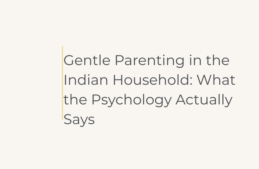 Gentle Parenting