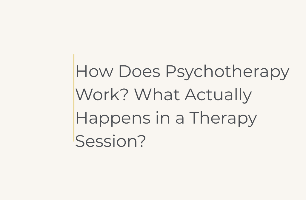 Psychotherapy