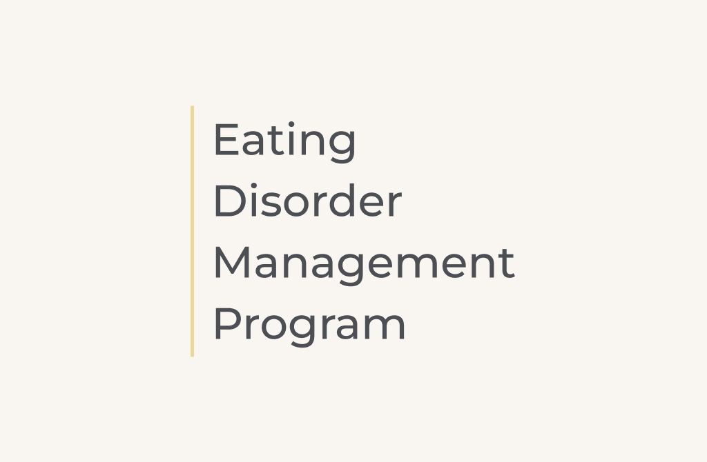 Eating Disorder Management Program